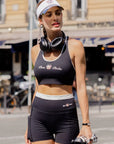 Betty Boop Mesh Back Tank Top Black for tennis, outdoor workouts, and casual lifestyle wear, featuring sporty comfort, breathable design, and retro activewear style