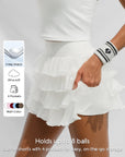 Ruffle Cake Skirt - Blue