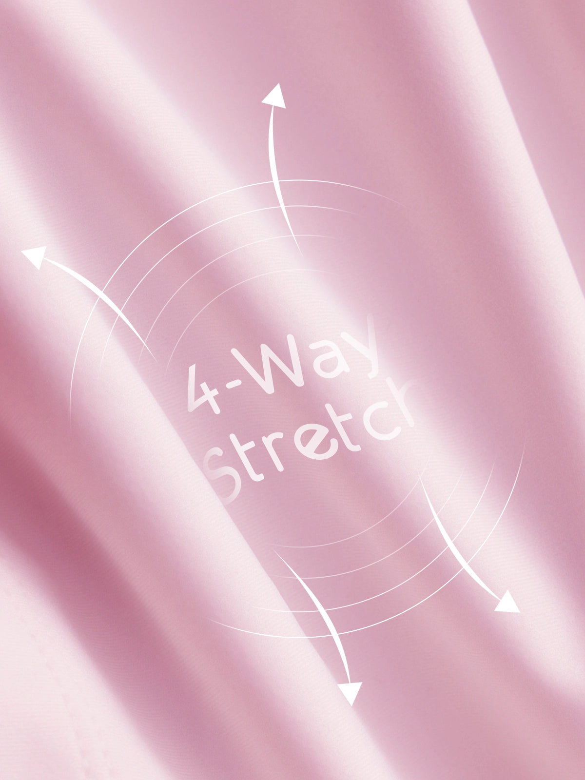 Pink Bow Halter Tennis Top fabric close-up – 4-way stretch lightweight performance fabric, smooth and body-hugging fit