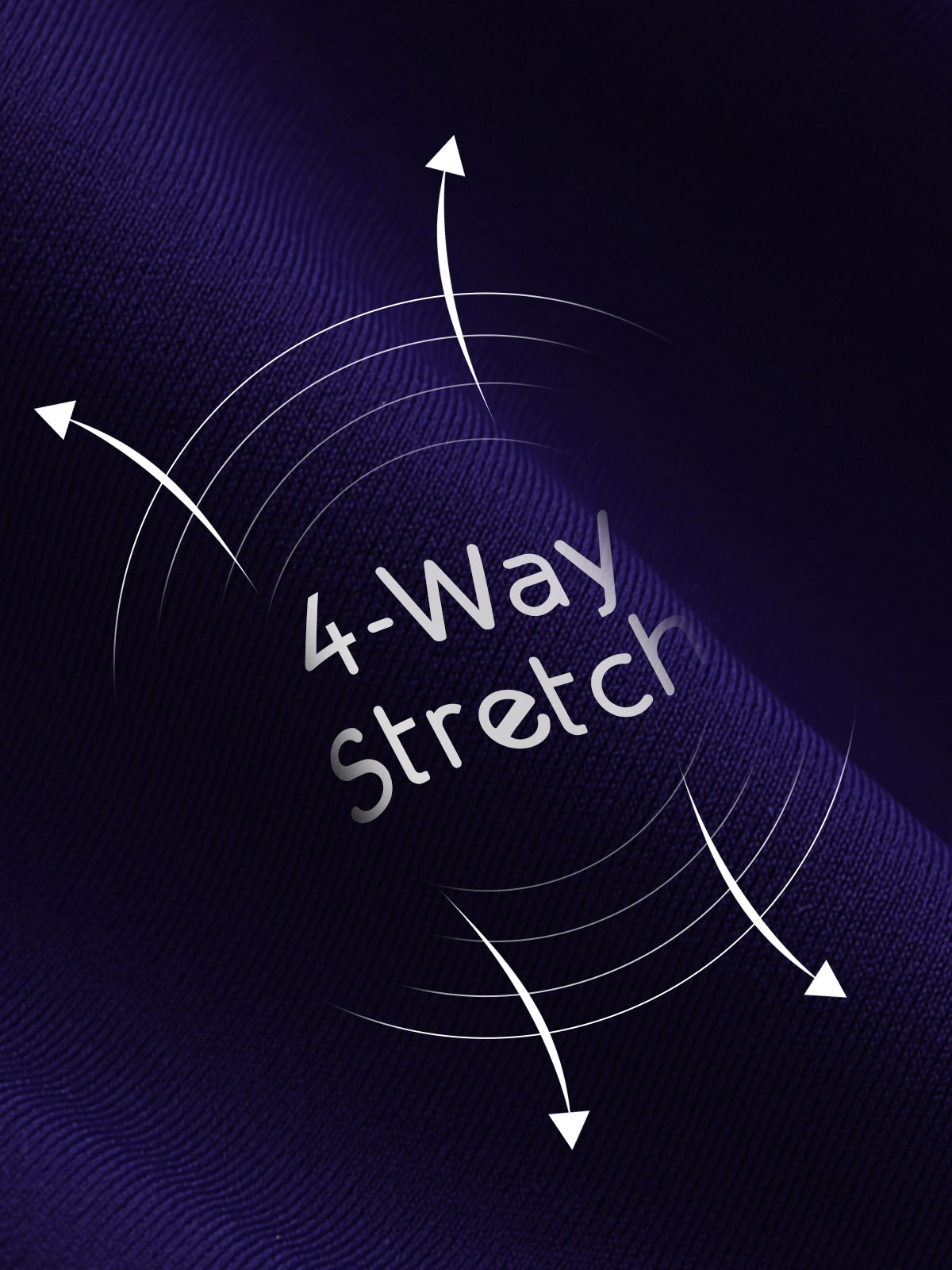 Structured Nylon 4-Way Stretch Fabric Detail – Poise™ Open-Back Tennis Top Navy, Breathable Women's Activewear