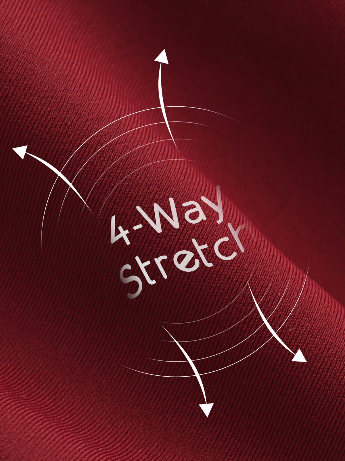 Structured Nylon 4-Way Stretch Fabric Detail – Poise™ Open-Back Tennis Top Red, Breathable Women's Activewear