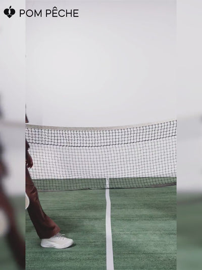 Video of Pom Peche skirted pants 