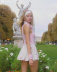 A-Line Tennis Skirt - Charm Chain Print
