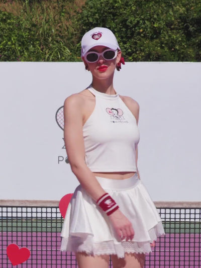 Betty Boop Bow-on Tennis Cap