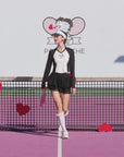 Betty Boop Long Sleeve Top - White & Paris Black Video
