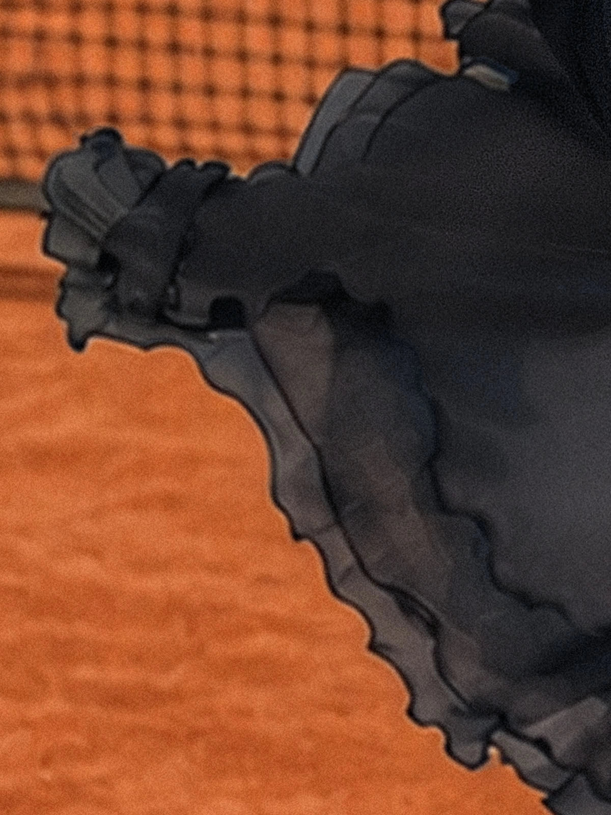 Close-up of Spin™ Petal Tiered Tennis Skirt with lightweight chiffon layers, airy texture, and graceful flow