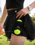 Spin™ Petal Tiered Tennis Skort with built-in shorts and functional side pockets for tennis essentials