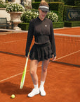 Styling look featuring Spin™ Petal Tiered Tennis Skirt, an elegant court-to-street outfit with feminine silhouette